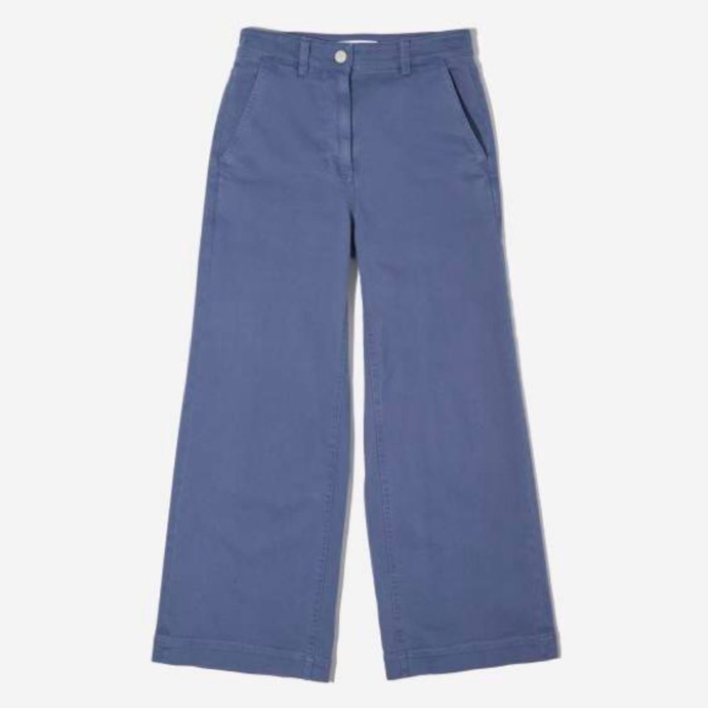 Everlane wide leg crop pant